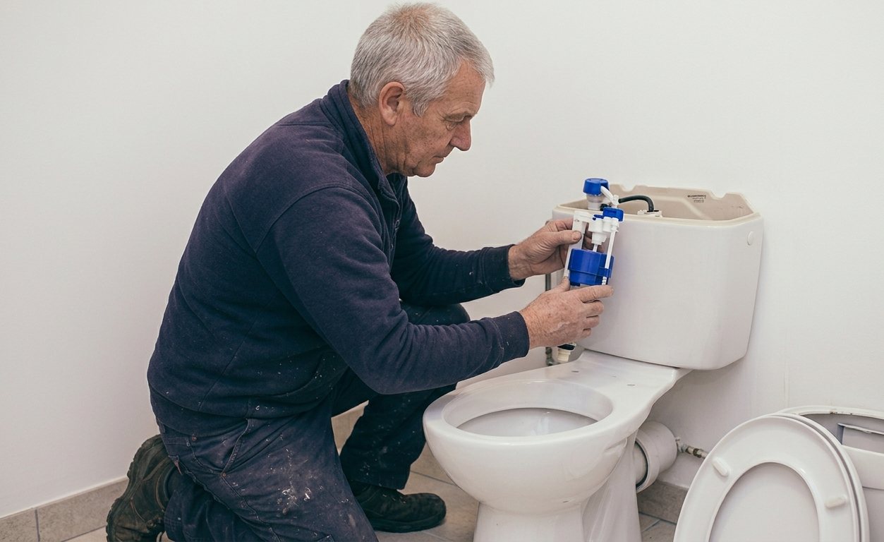 Installation de WC et de sanitaires